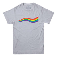 Rainbow Wave Pride Flag T-shirt