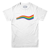 Rainbow Wave Pride Flag T-shirt