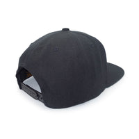 Retro Hockey Night In Canada Black Flat Brim Hat