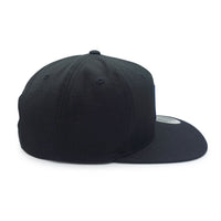 Retro Hockey Night In Canada Black Flat Brim Hat