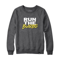 Run the Burbs Logo Sweatshirt or Hoodie