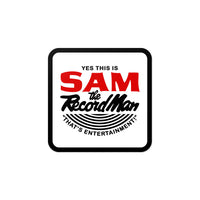 Sam the Record Man Vinyl Sticker