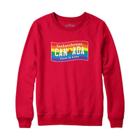 Saskatchewan Love is Love Sweatshirt Hoodie