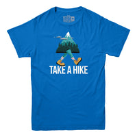 Take A Hike Walking Mountain T-shirt