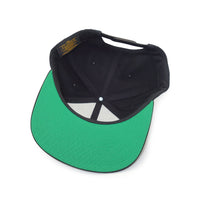 Technical Difficulties Black Flat Brim Snapback Cap
