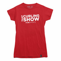 That Curling Show White Logo T-shirt