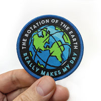 Rotation of the Earth Patch