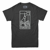 Toronto Stained Glass Light Print T-shirt
