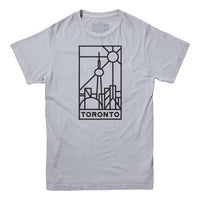Toronto Stained Glass Dark Print T-shirt