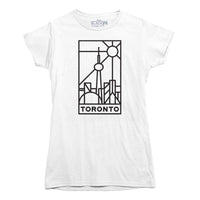 Toronto Stained Glass Dark Print T-shirt