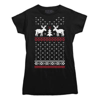 Moose Ugly Christmas T-Shirt