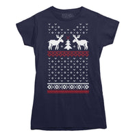 Moose Ugly Christmas T-Shirt
