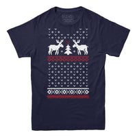 Moose Ugly Christmas T-Shirt