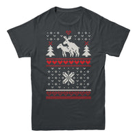 Ugly Christmas Sweater Kinky Moose T-shirt
