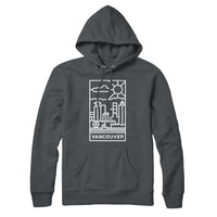Vancouver Stained Glass Light Logo Sweatshirt Hoodie