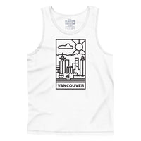 Vancouver Stained Glass Dark Logo Tank Top