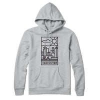 Vancouver Stained Glass Dark Logo Sweatshirt Hoodie