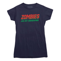 Zombies Ate My Homework T-shirt