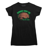 Zombies Want Me For My Brain T-Shirt