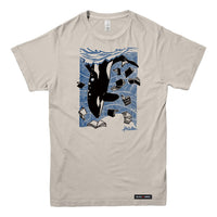 Anna M. Cullen x Black Maple Trading - Artist Collab: Orca Whale Tales T-shirt