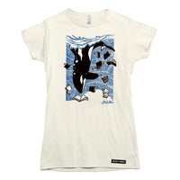 Anna M. Cullen x Black Maple Trading - Artist Collab: Orca Whale Tales T-shirt