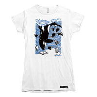 Anna M. Cullen x Black Maple Trading - Artist Collab: Orca Whale Tales T-shirt