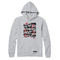 Anna M. Cullen x Black Maple Trading - Artist Collab: School of Salmon Sweatshirt or Hoodie