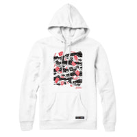 Anna M. Cullen x Black Maple Trading - Artist Collab: School of Salmon Sweatshirt or Hoodie