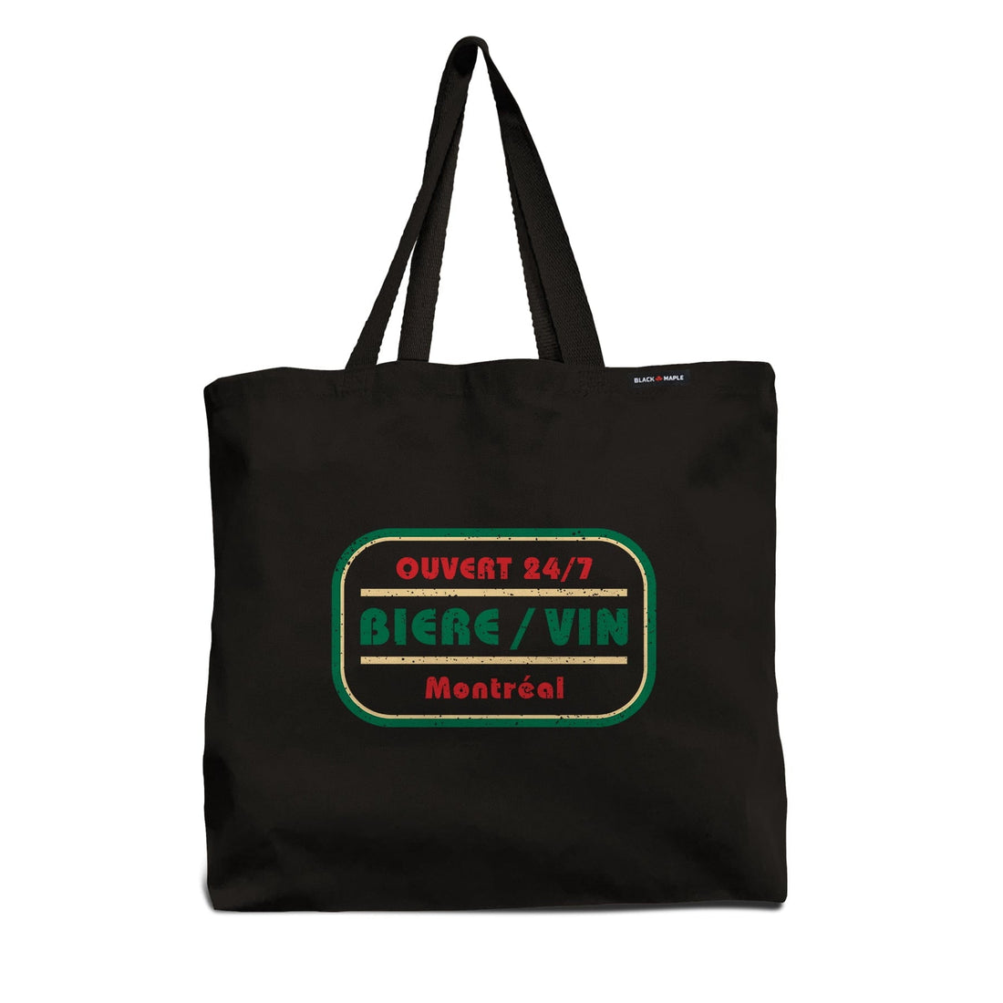 Biere Vin Montreal Tote Bag