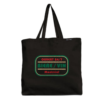 Biere Vin Montreal Tote Bag
