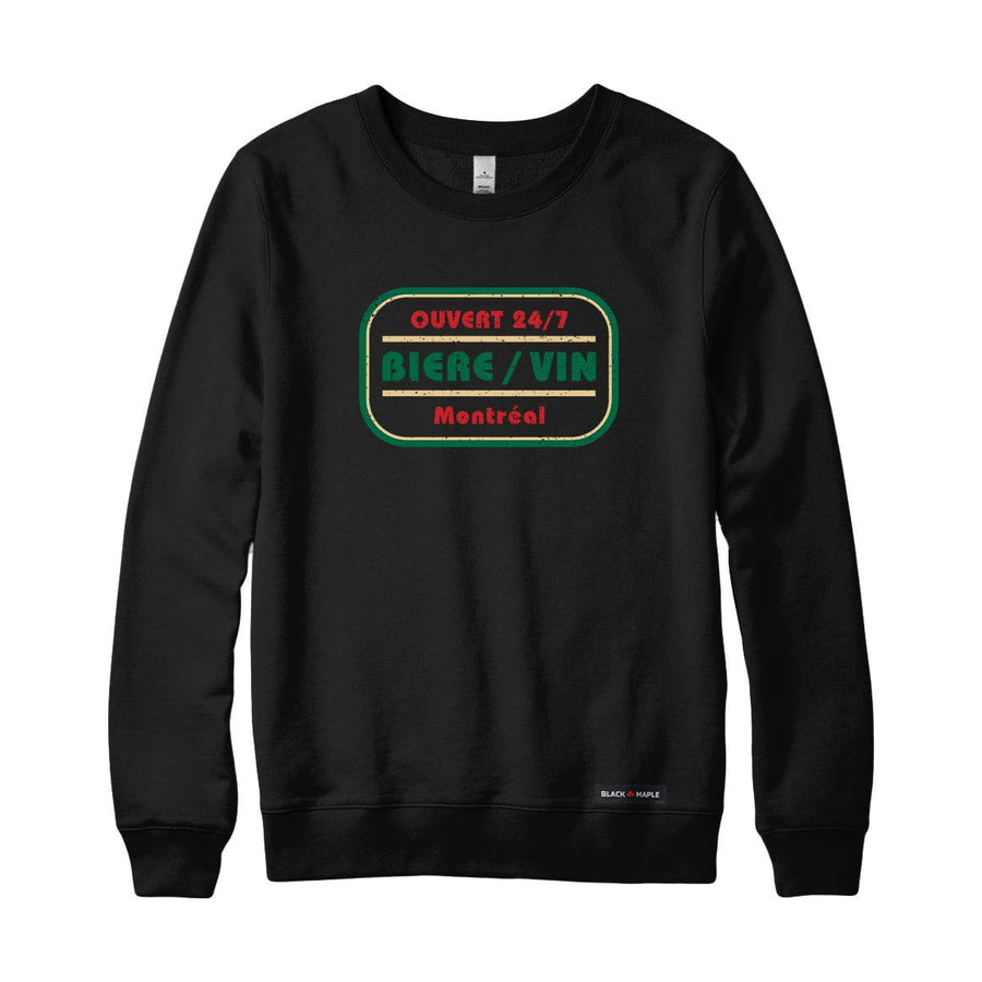 Biere Vin Montreal Sweatshirt or Hoodie