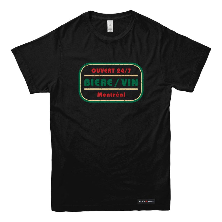 Biere Vin Montreal T-shirt