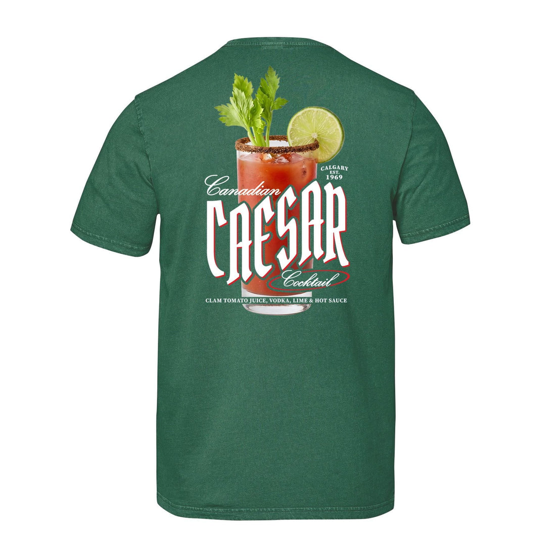 Caesar Cocktail Origins Vintage Wash Heavyweight T-shirt