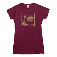 Calgary Stained Glass Landmark T-shirt