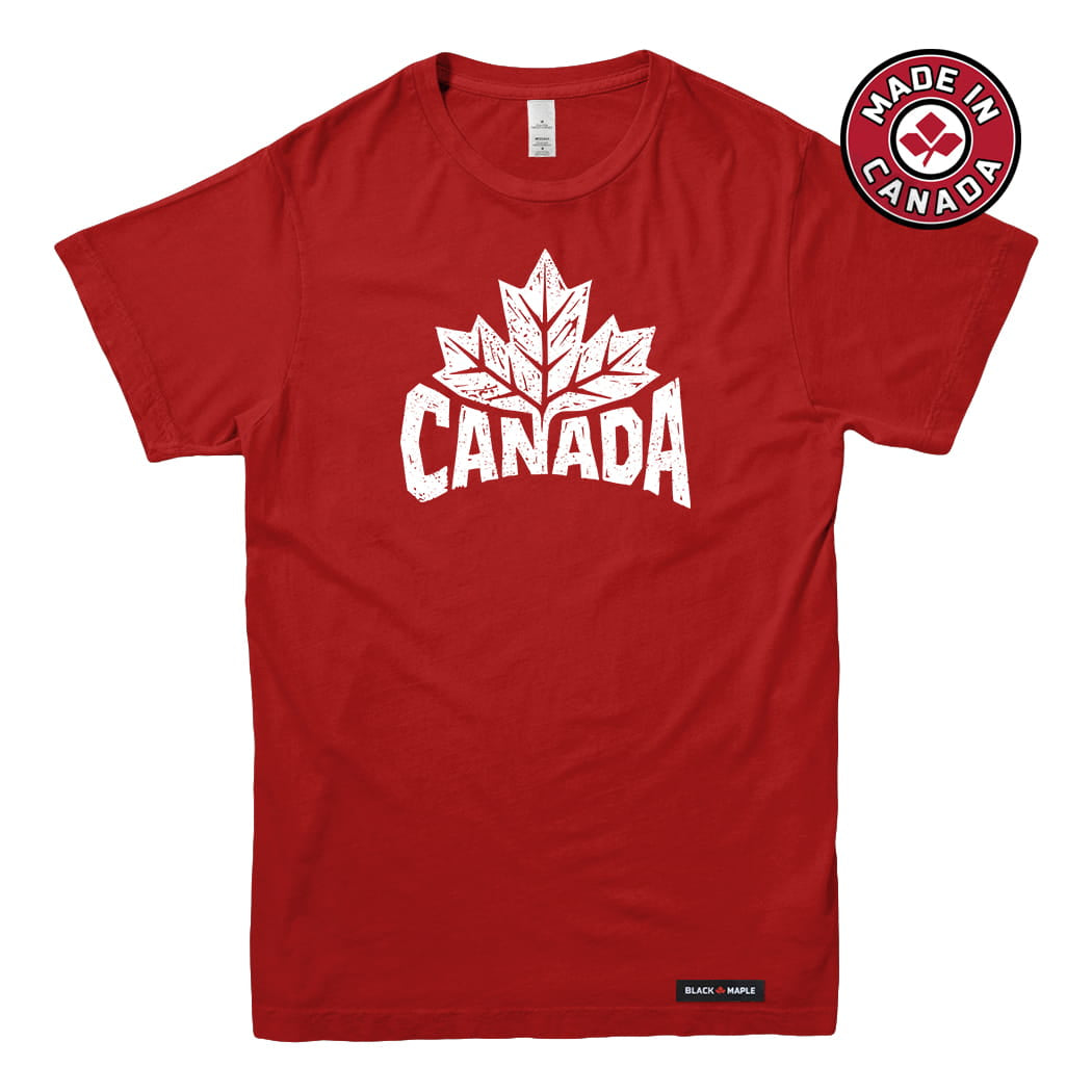 Canada Heritage Woodcut T-shirt