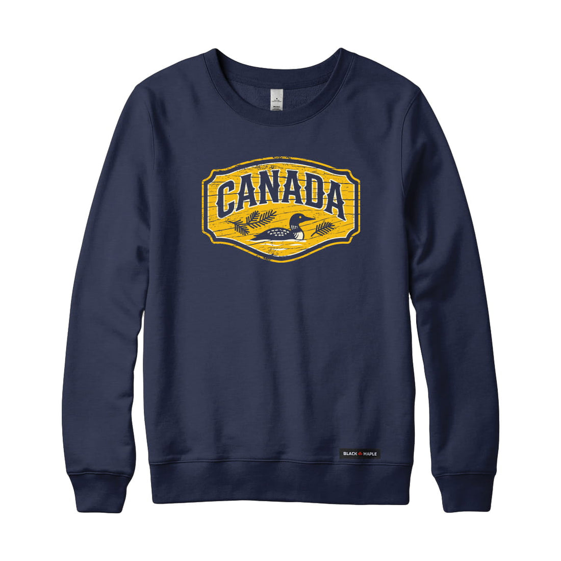 Canada Loon Lake Sign Sweatshirt or Hoodie