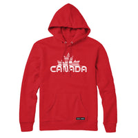 Canada Maple Leaf Retro Cyber-Glitch Sweatshirt or Hoodie