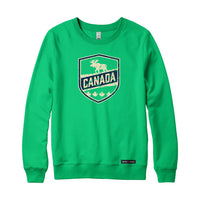 Canada Moose Crest Sweatshirt or Hoodie