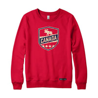 Canada Moose Crest Sweatshirt or Hoodie