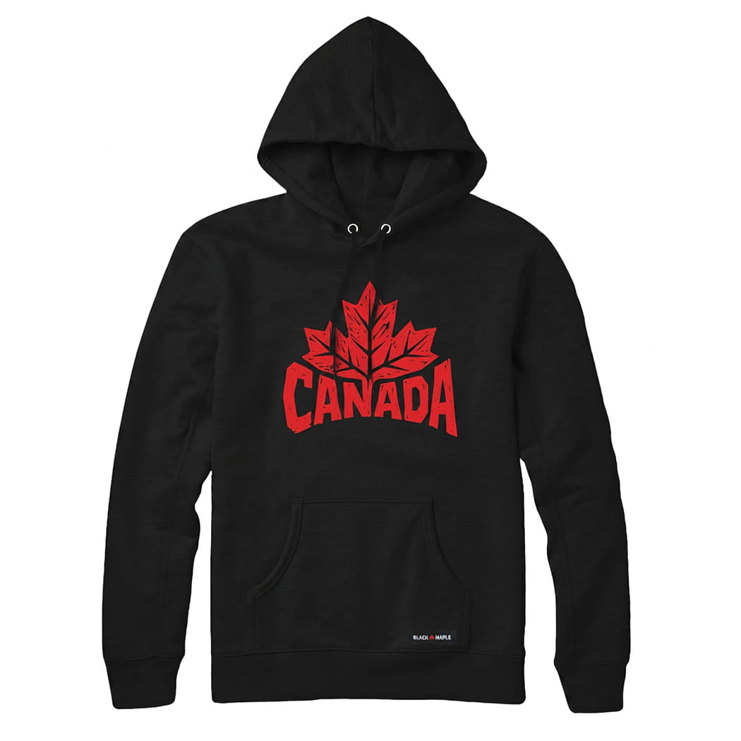 Canada Heritage Woodcut Sweatshirt or Hoodie