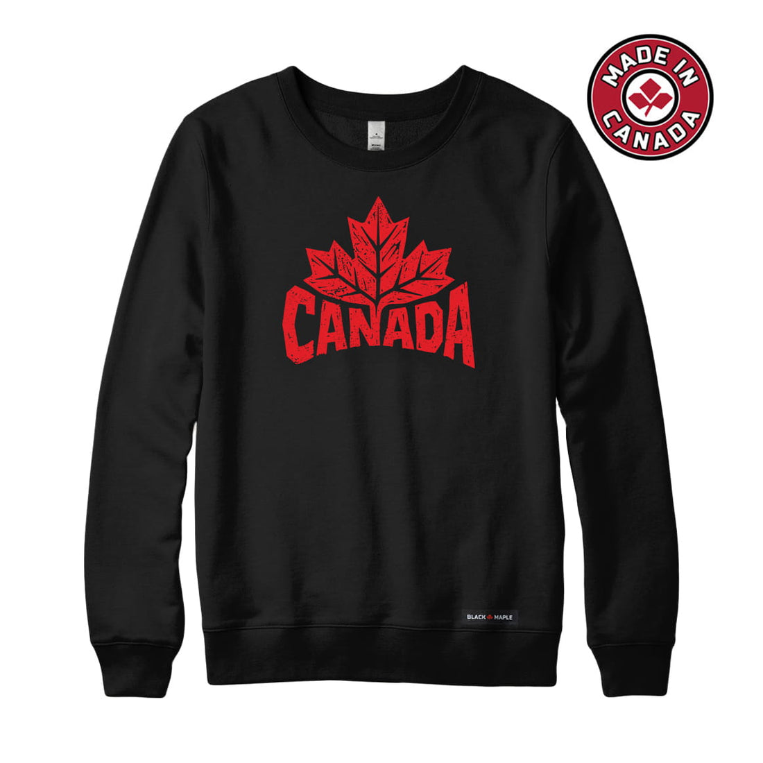 Canada Heritage Woodcut Sweatshirt or Hoodie