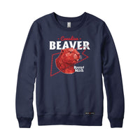 Canadian Beaver Low Poly Bust Sweatshirt or Hoodie