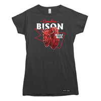 Canadian Bison Low Poly Bust T-shirt