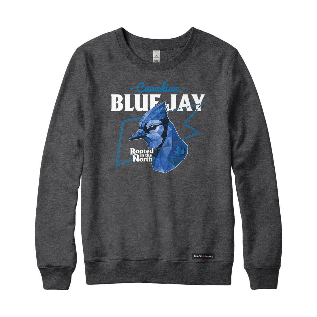 Canadian Blue Jay Low Poly Bust Sweatshirt or Hoodie