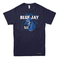 Canadian Blue Jay Low Poly Bust T-shirt