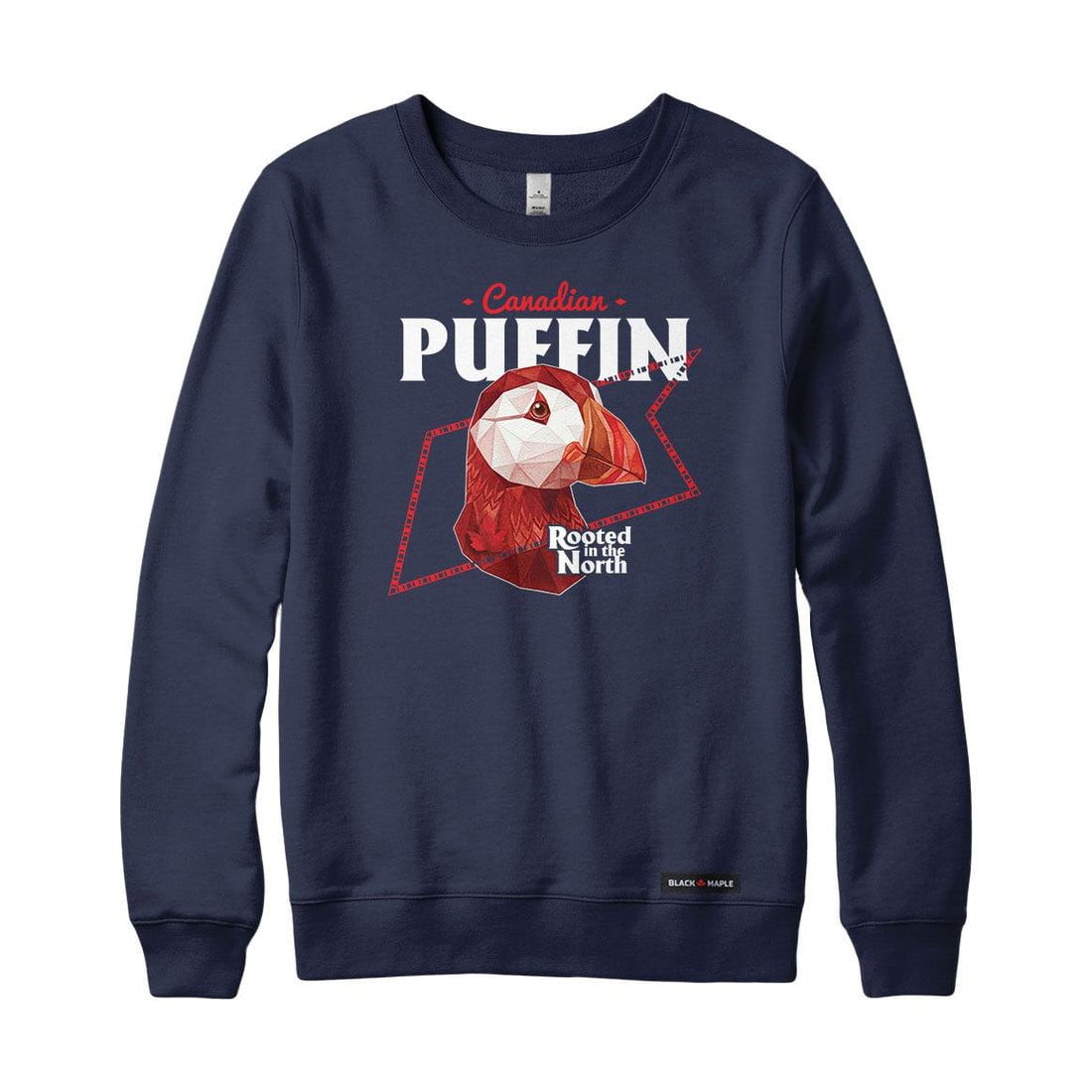Canadian Puffin Low Poly Bust Sweatshirt or Hoodie