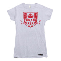 Canadian Soccer Crest Vintage T-shirt