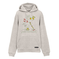 Christmas Curling Angel Nantucket Hoodie