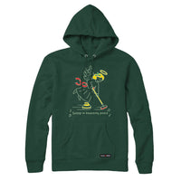 Christmas Curling Angel Hoodie