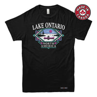 Classic 90s Lake Ontario Canoe Trip Mens T-shirt